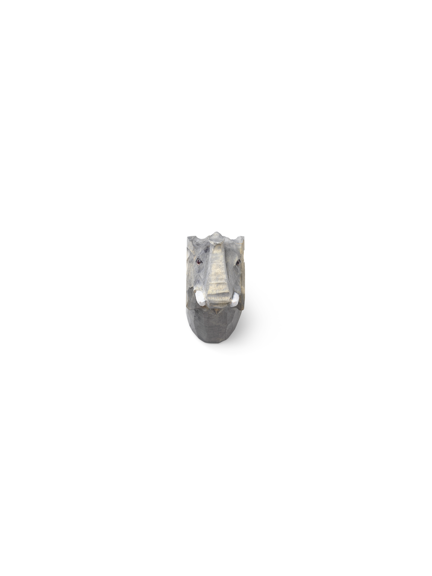 Animal Hand-Carved Hook - Elephant