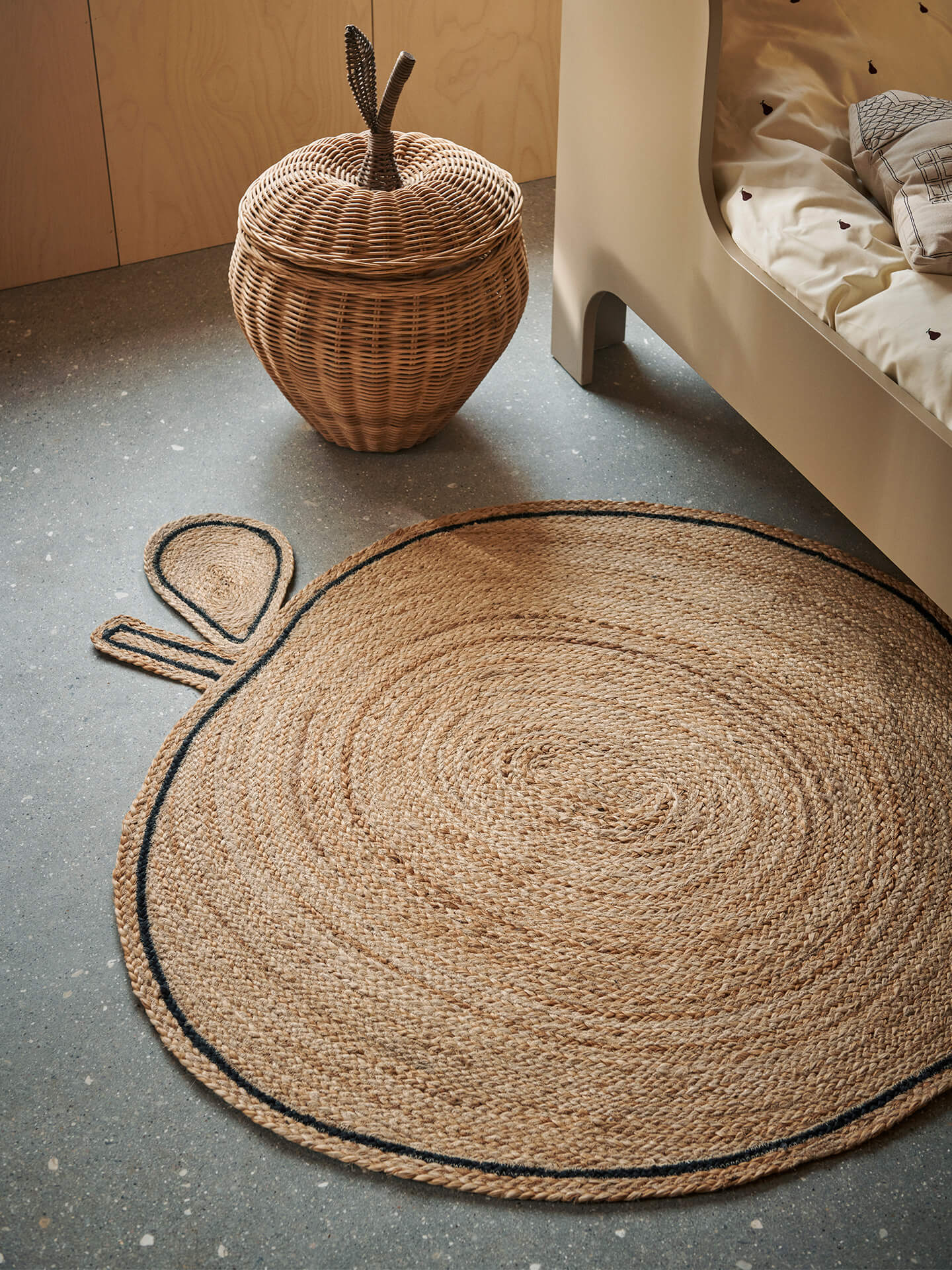 Apple Braided Jute Rug - Natural