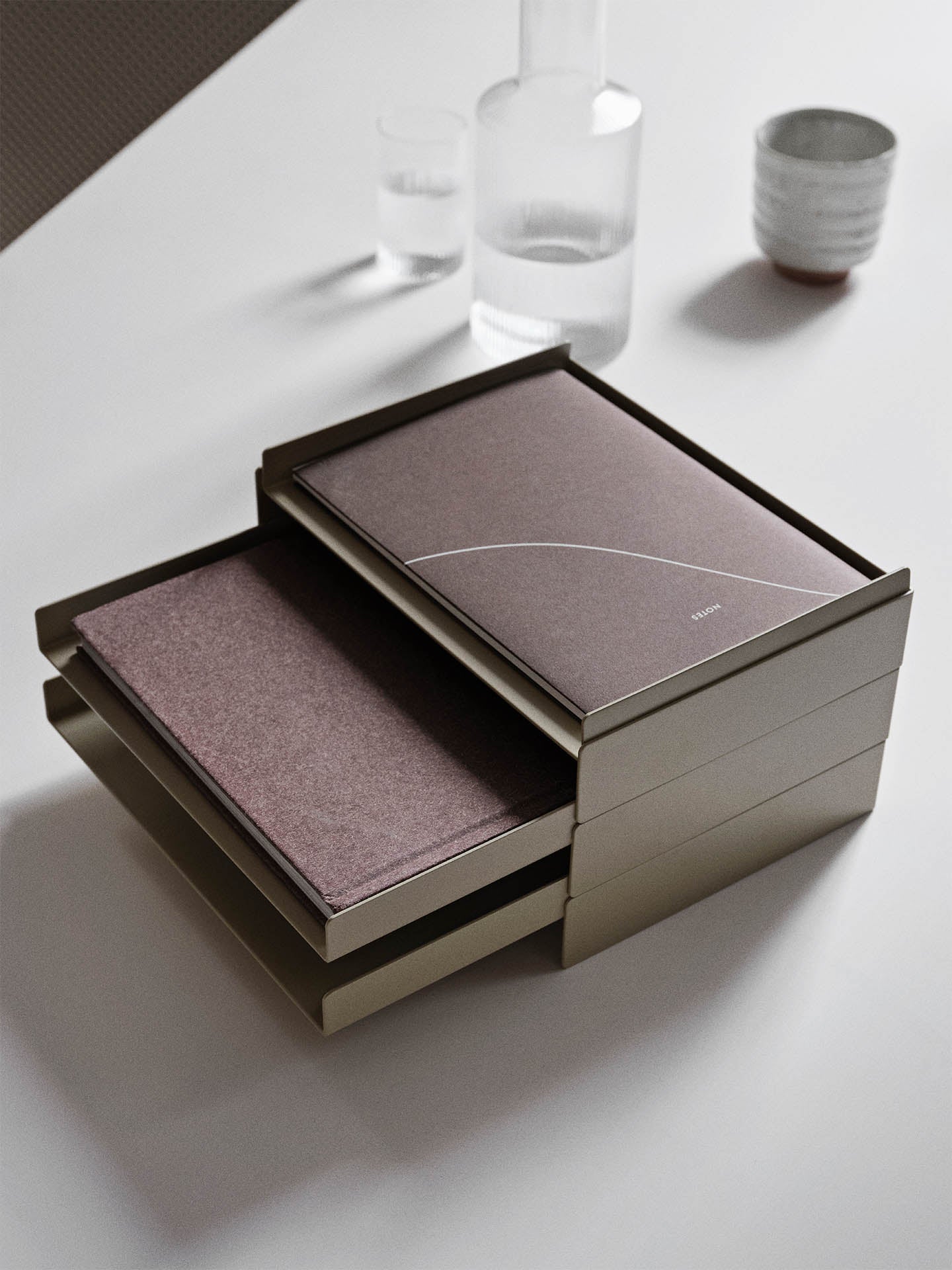 2x2 Organiser - Cashmere