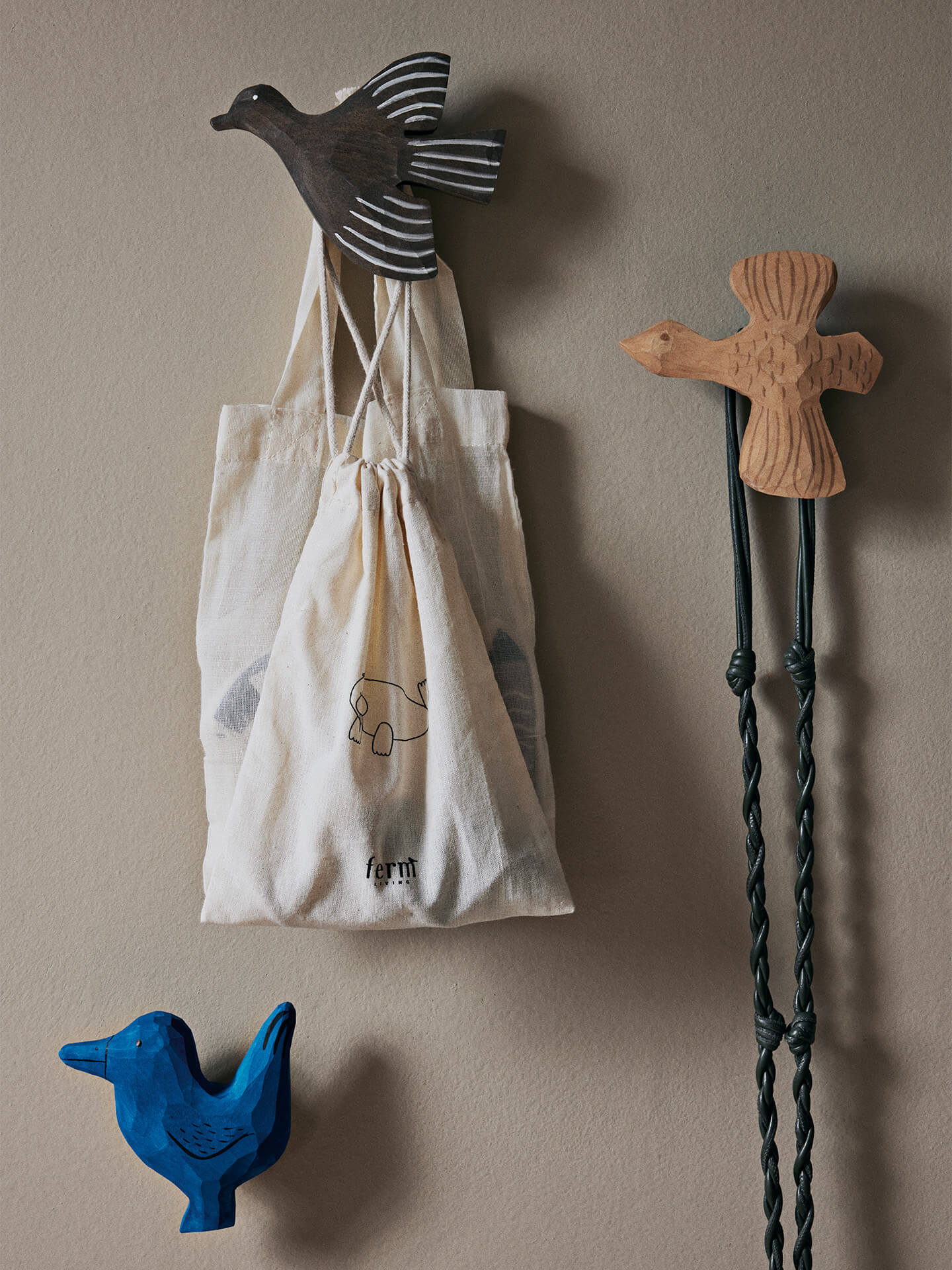 Anton Bird Hook - Blue