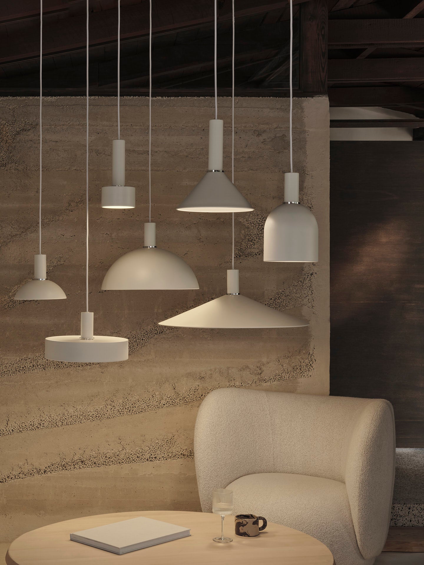 Angle Shade - White