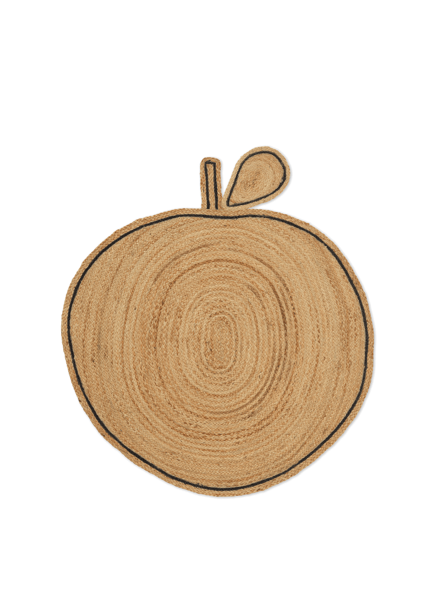 Apple Braided Jute Rug - Natural