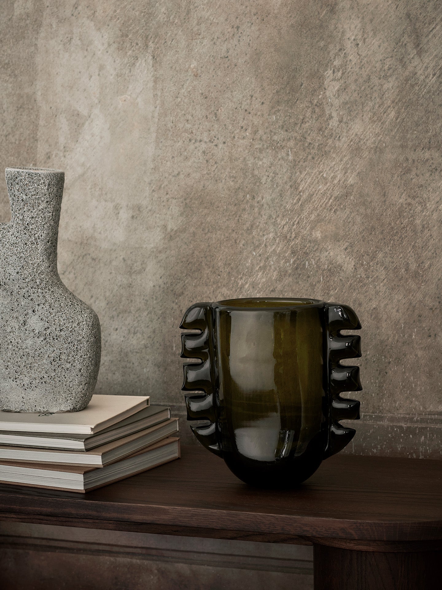 Alas Vase - Moss Green